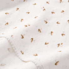 Girls | Forest Forager Organic Cotton Pointelle Baby Blanket | White