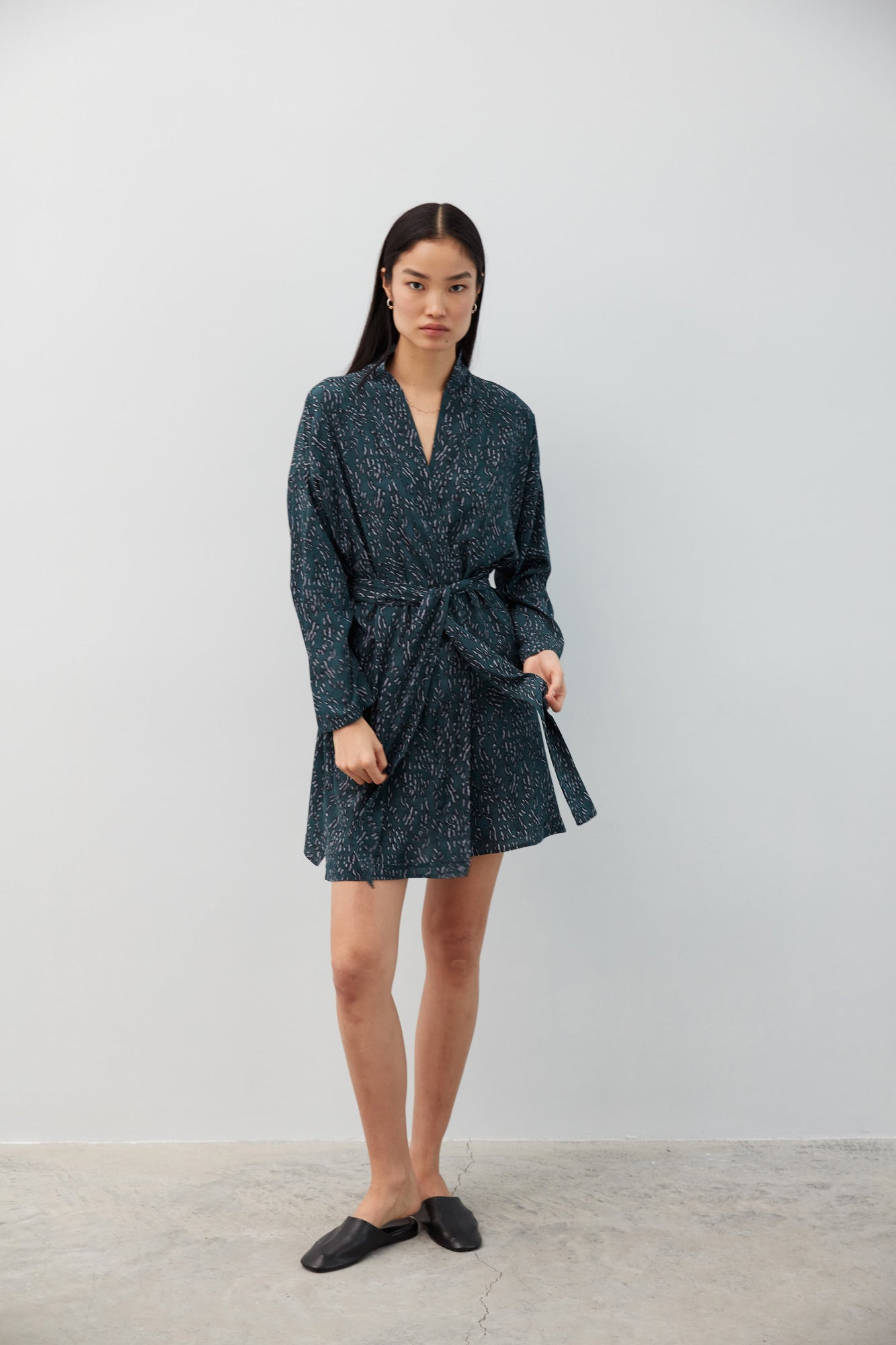 Zanzibar Midi Robe | Dark Teal