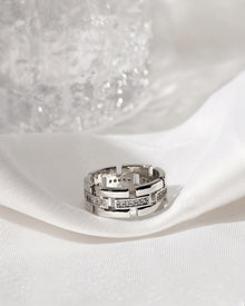 The Rossi Cigar Ring - Silver | Plated Silver