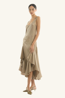 Evelyn Dress | Taupe