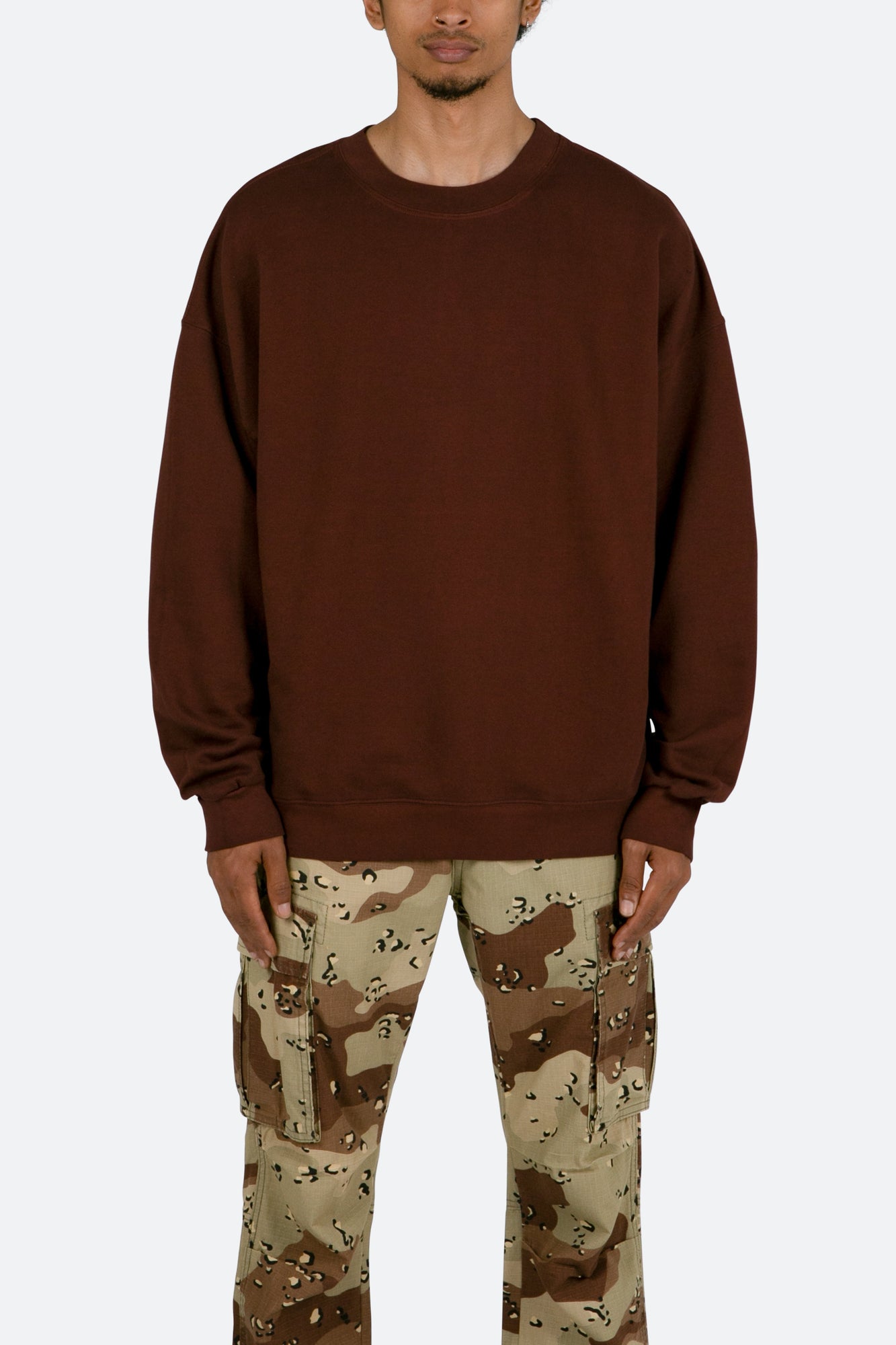 Every Day Crewneck | Brown