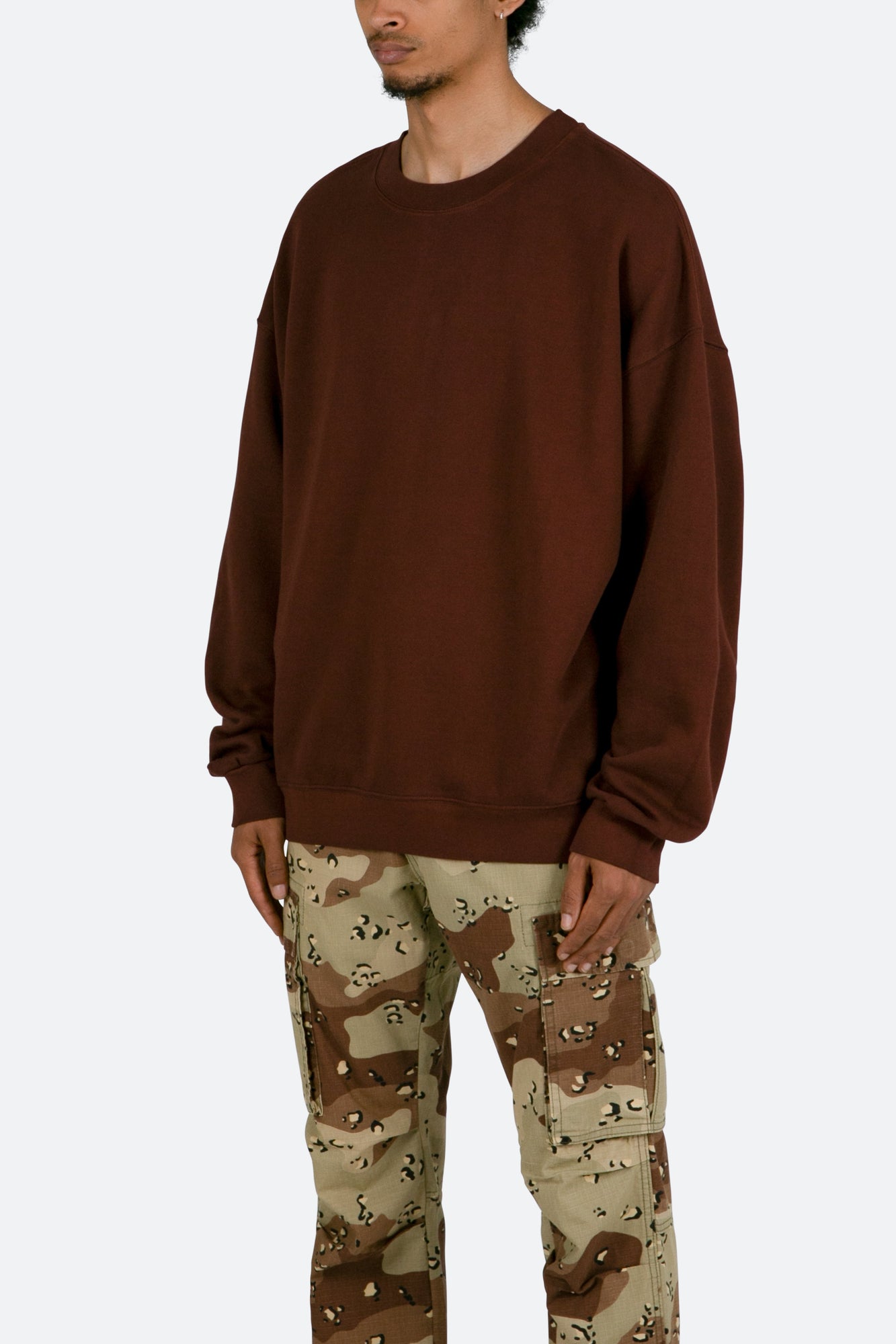 Every Day Crewneck | Brown