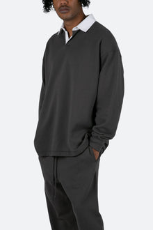 Every Day Rugby L x S Shirt | Charcoal Grey