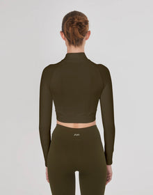 Exhale Long Sleeve | Army Green