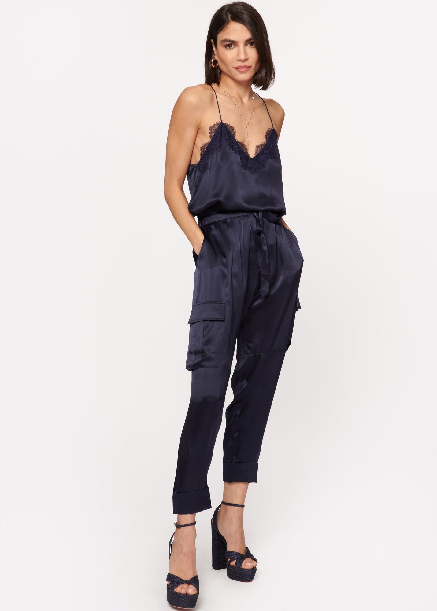 Carmen Cargo Pant | Navy