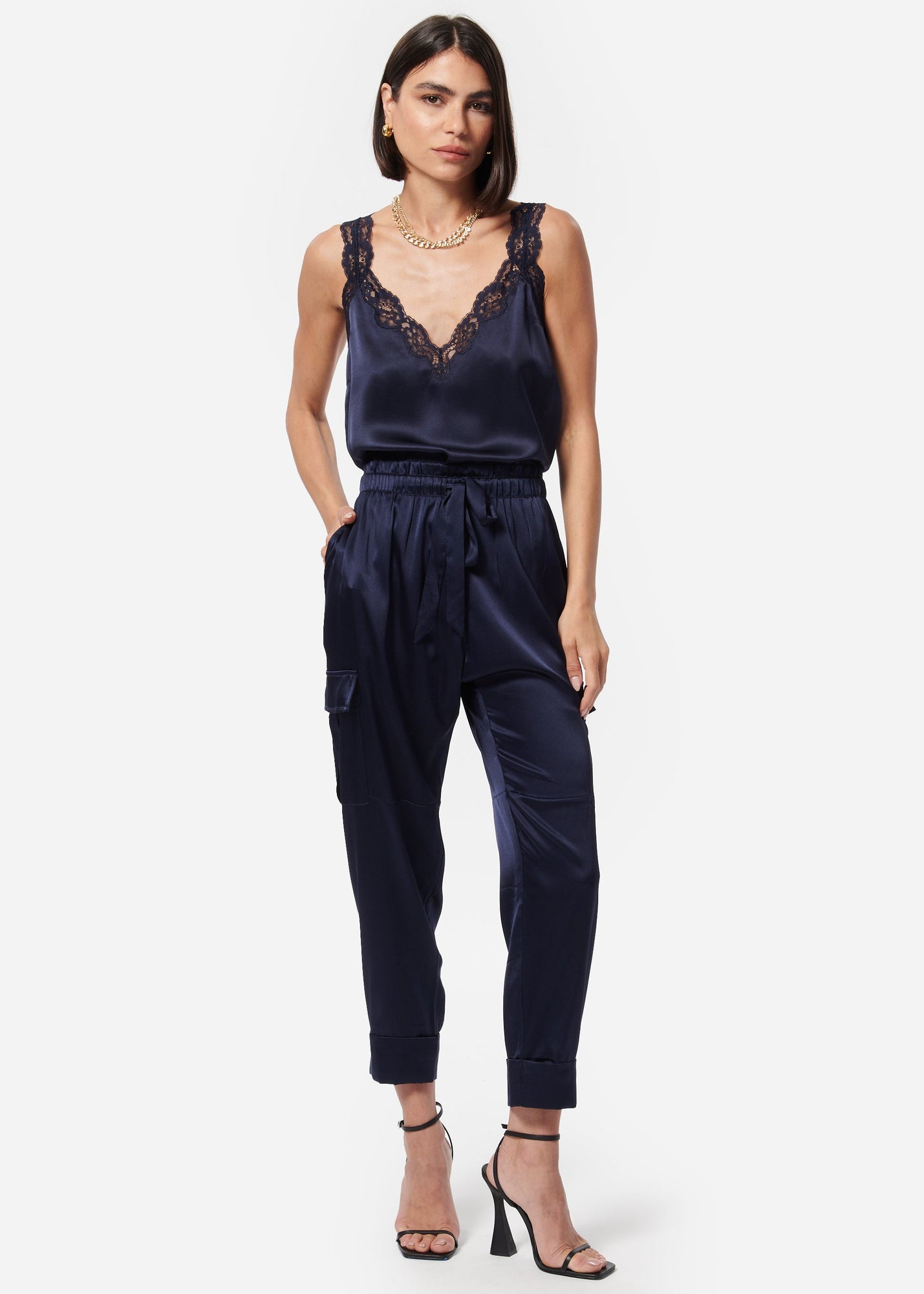 Carmen Cargo Pant | Navy
