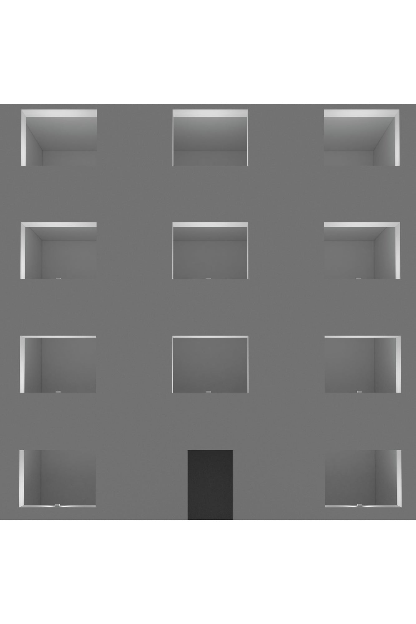 Fenestra Outdoor Wall 3000K | Anthracite