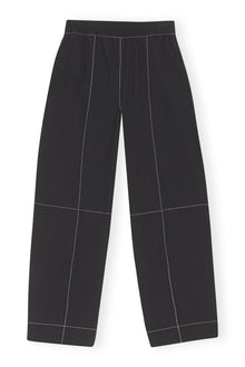 Elasticated Curve Pants | Black