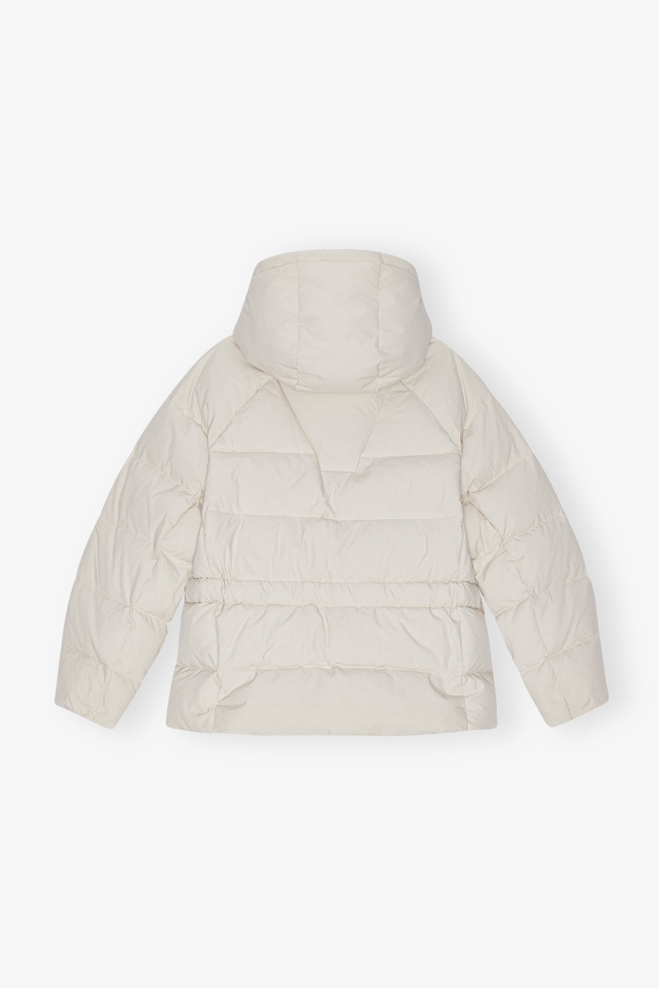 Tech Seersucker Oversized Puffer Jacket | Tofu