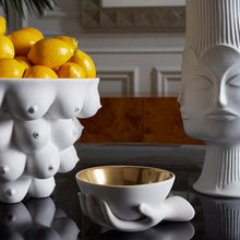 georgia centerpiece bowl with lemons eve accent bowl - styled view