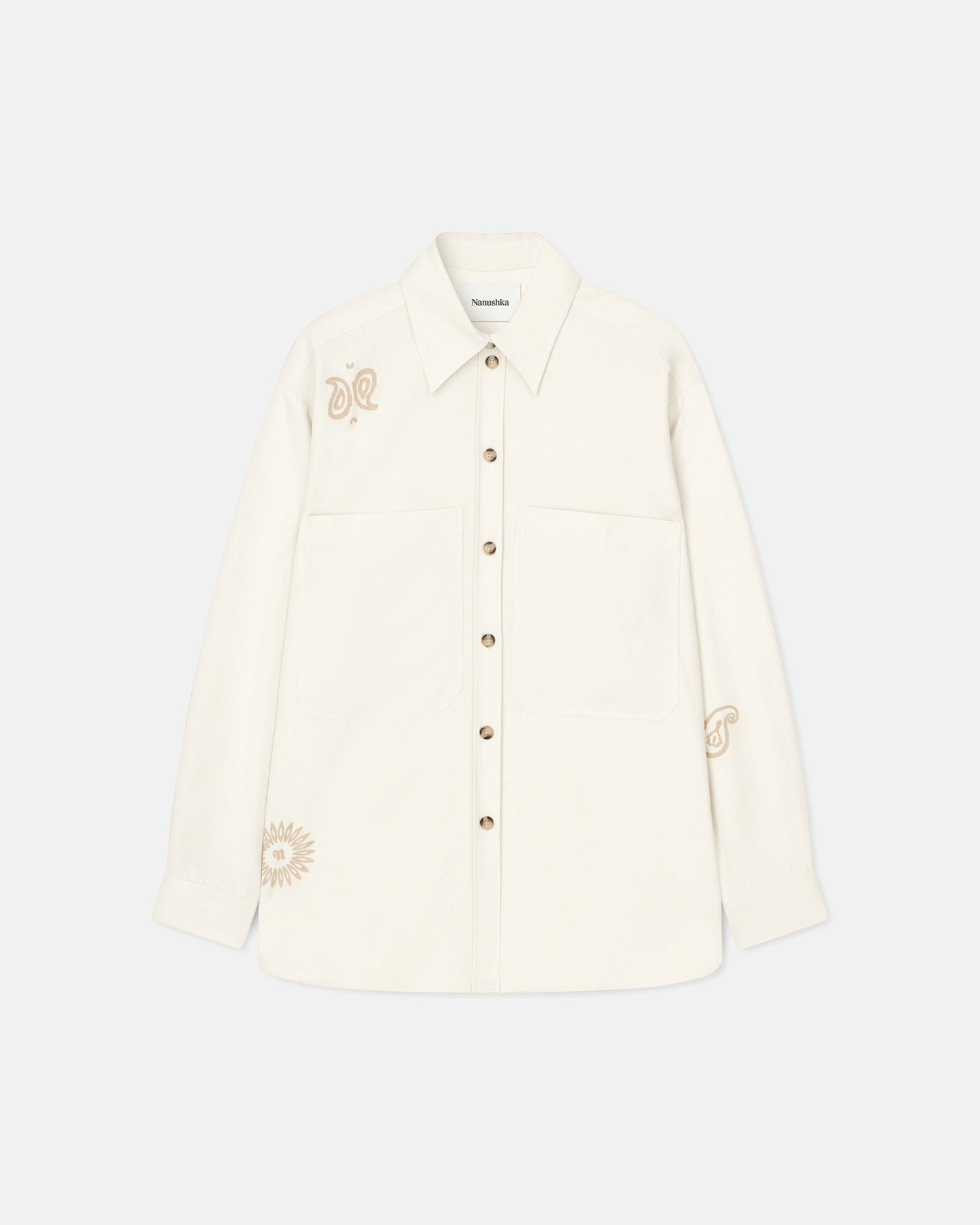 Womens | Fabian Long-Sleeve Shirt | Creme