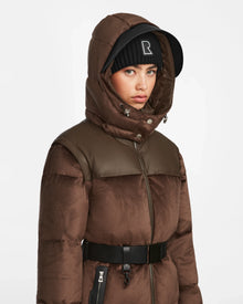 Women | Down Puffer DONIA - L124563 | Espresso