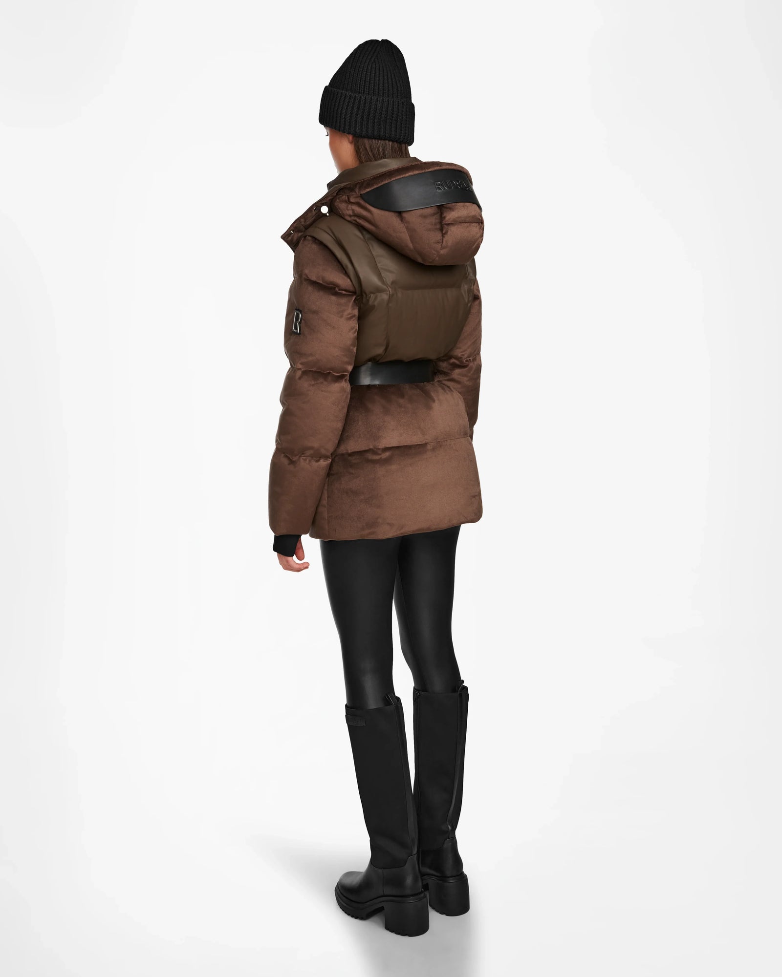 Women | Down Puffer DONIA - L124563 | Espresso