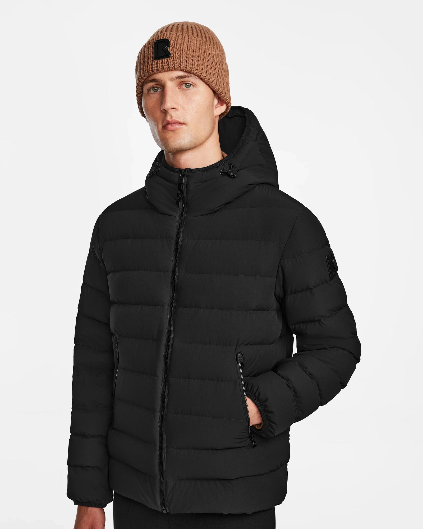 Men | Down Puffer JOHNNY - M124526 | Black