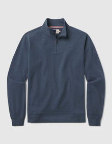 Men | Puremeso Weekend Quarter Zip | Indigo Blue