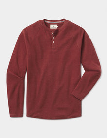 Men | Puremeso Everyday Henley | Redwood