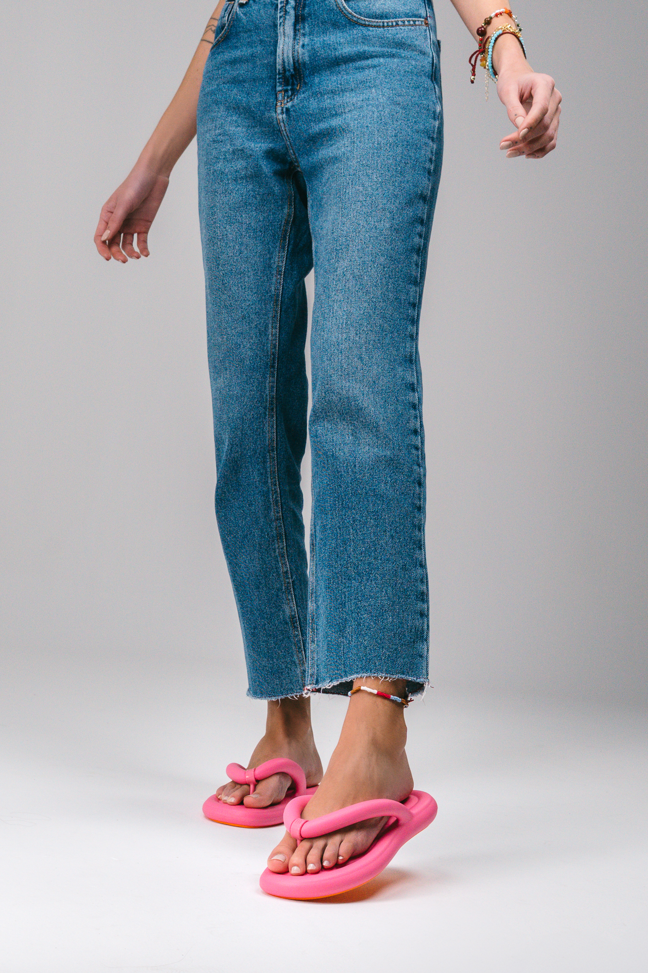 Womens | Free Flip Flop | Pink/Orange