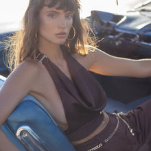 Coco Halter Scarf Top | Coco
