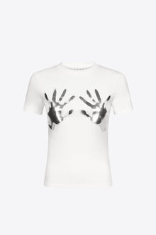 Handprint T-Shirt | Cream White