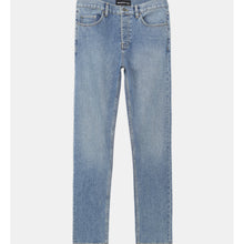 Faded Slim-Fit Jeans | Men | Blue Washed