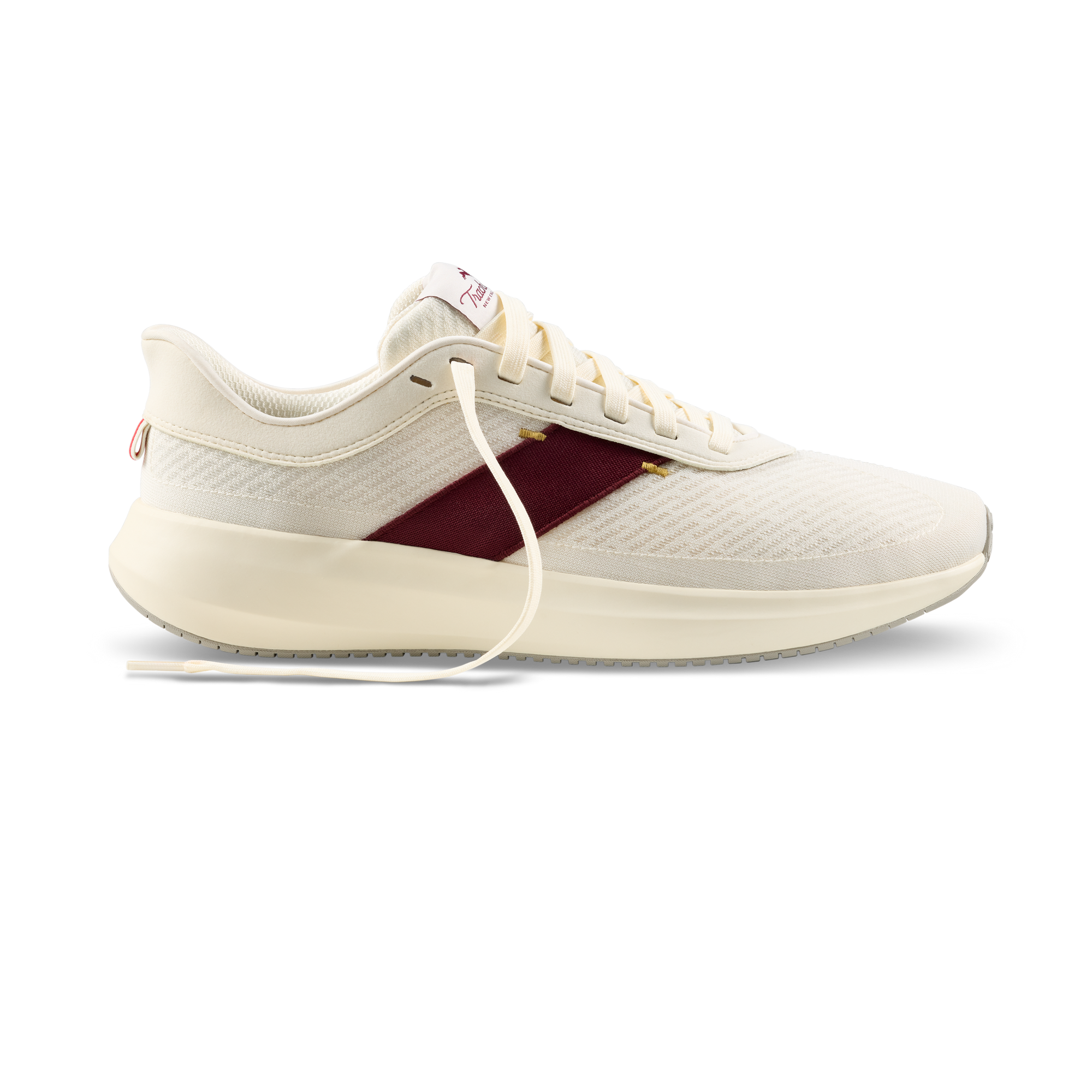 Unisex | Men's Tracksmith Eliot Runner | Ivory/Wine
