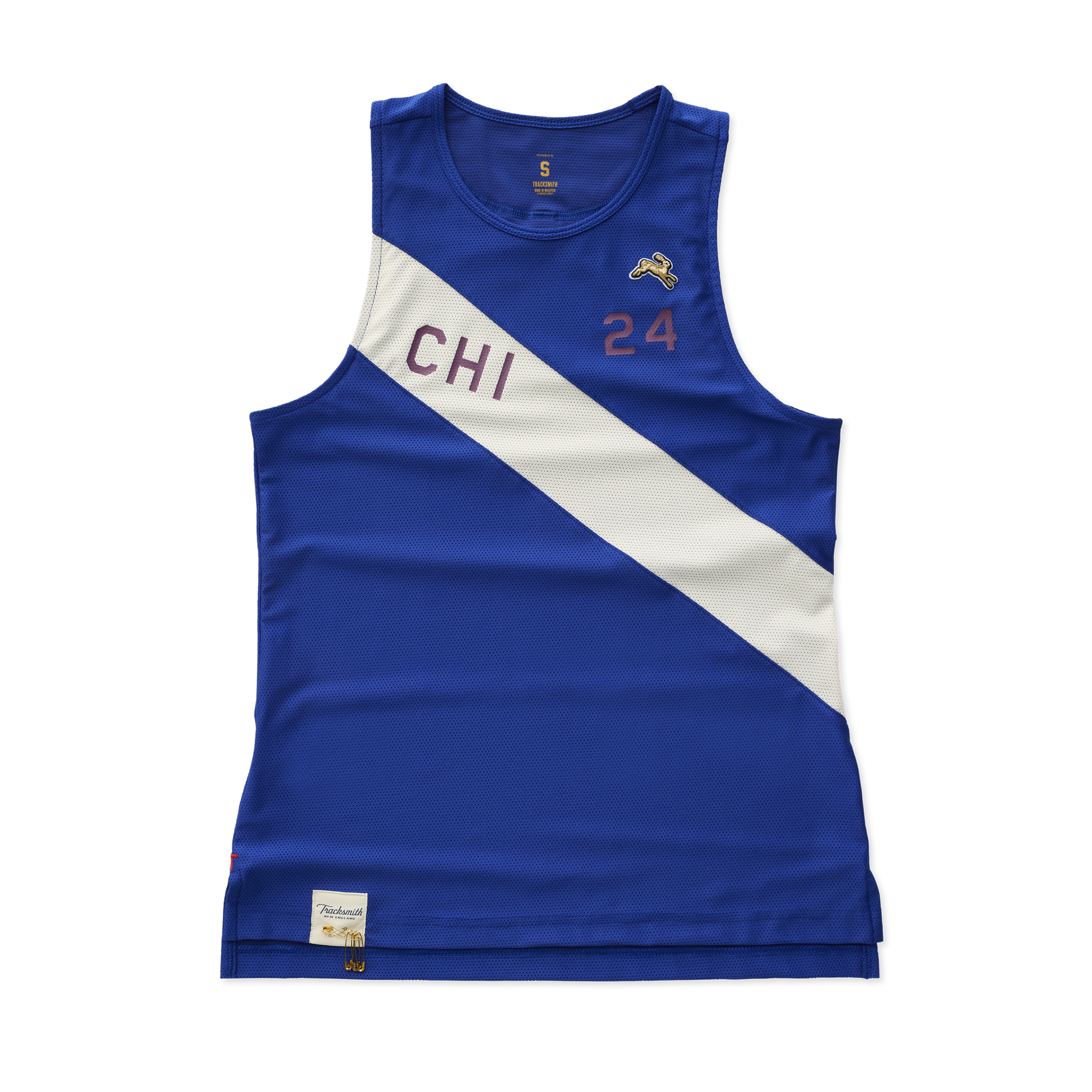 Womens | Chicago Singlet | Royal/Ivory