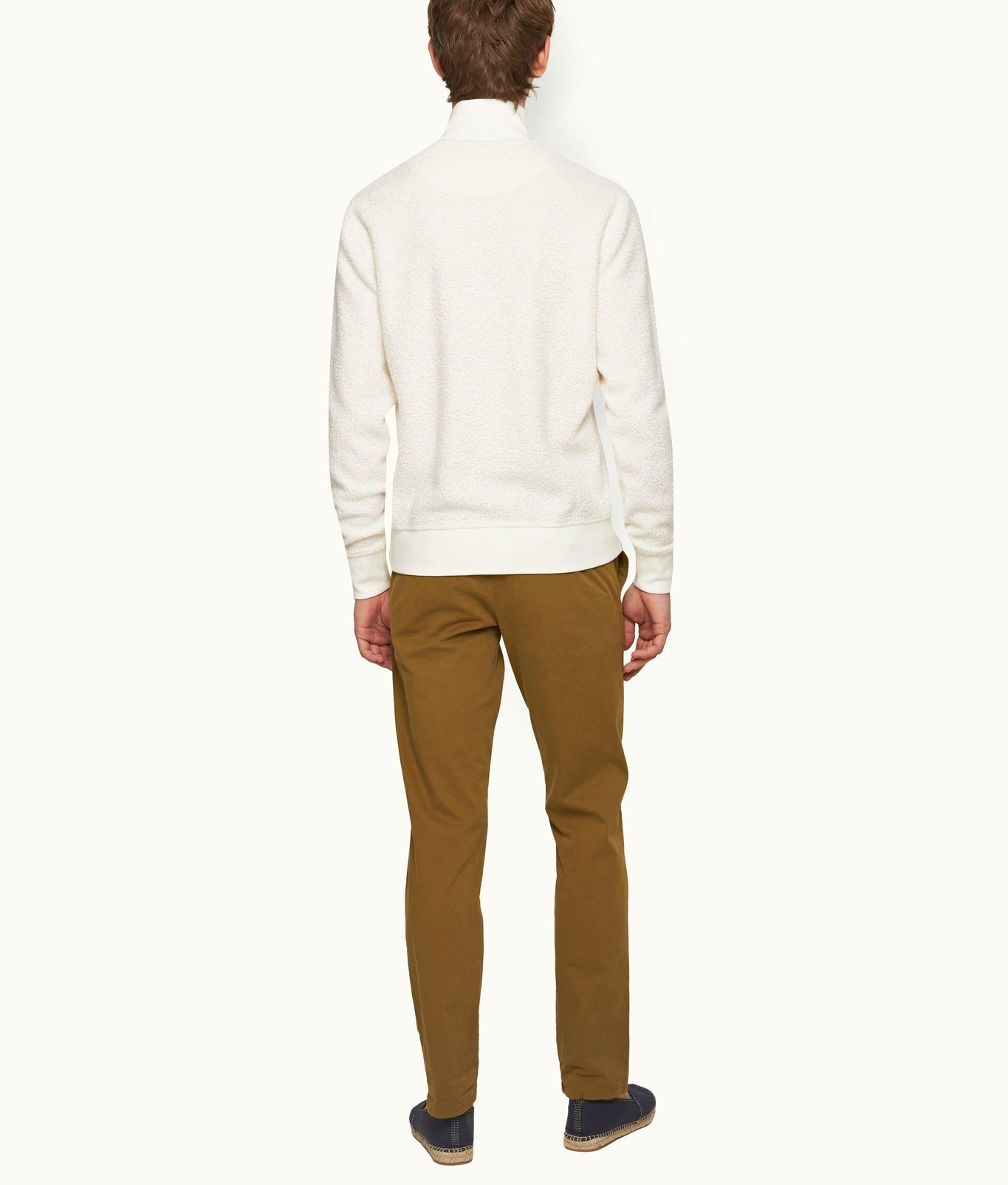 Fallon Stretch-Cotton Tailored Fit Stretch-Cotton Chinos | Golden Khaki