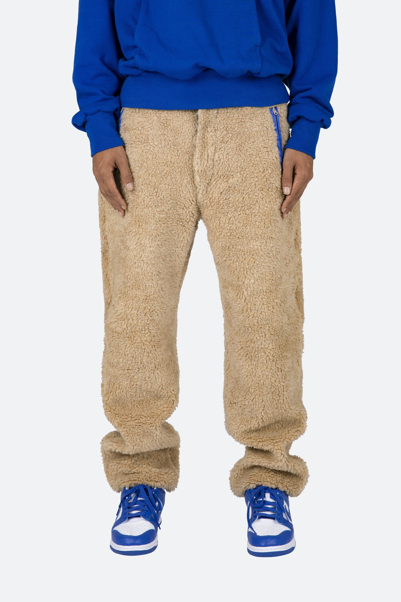 Faux Fur Pants | Off White