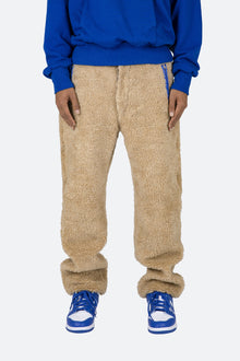 Faux Fur Pants | Off White