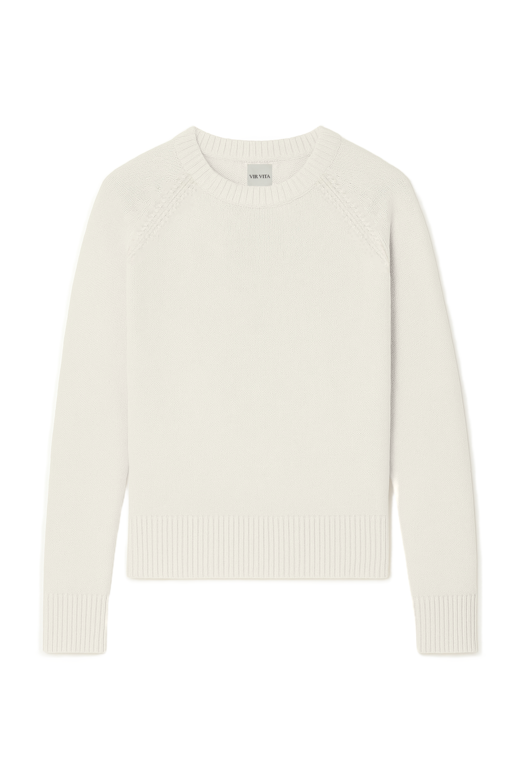 Finn Cashmere Sweater | Bone
