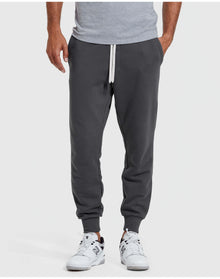 Fleece French Terry Joggers | Carbon