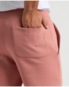 Fleece French Terry Joggers | Rose