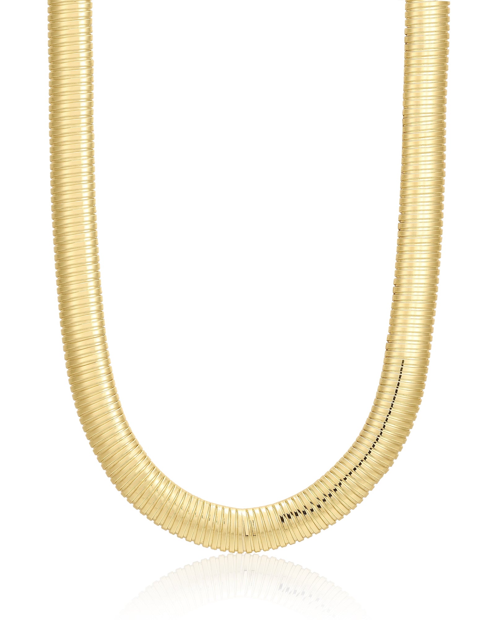 Flex Snake Chain Necklace - Gold | Plated Gold