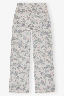 Floral Print Angi Jeans | Tofu