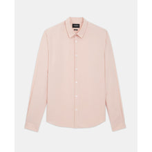 Flowing Light Shirt With Cuban Collar | Men | Pink