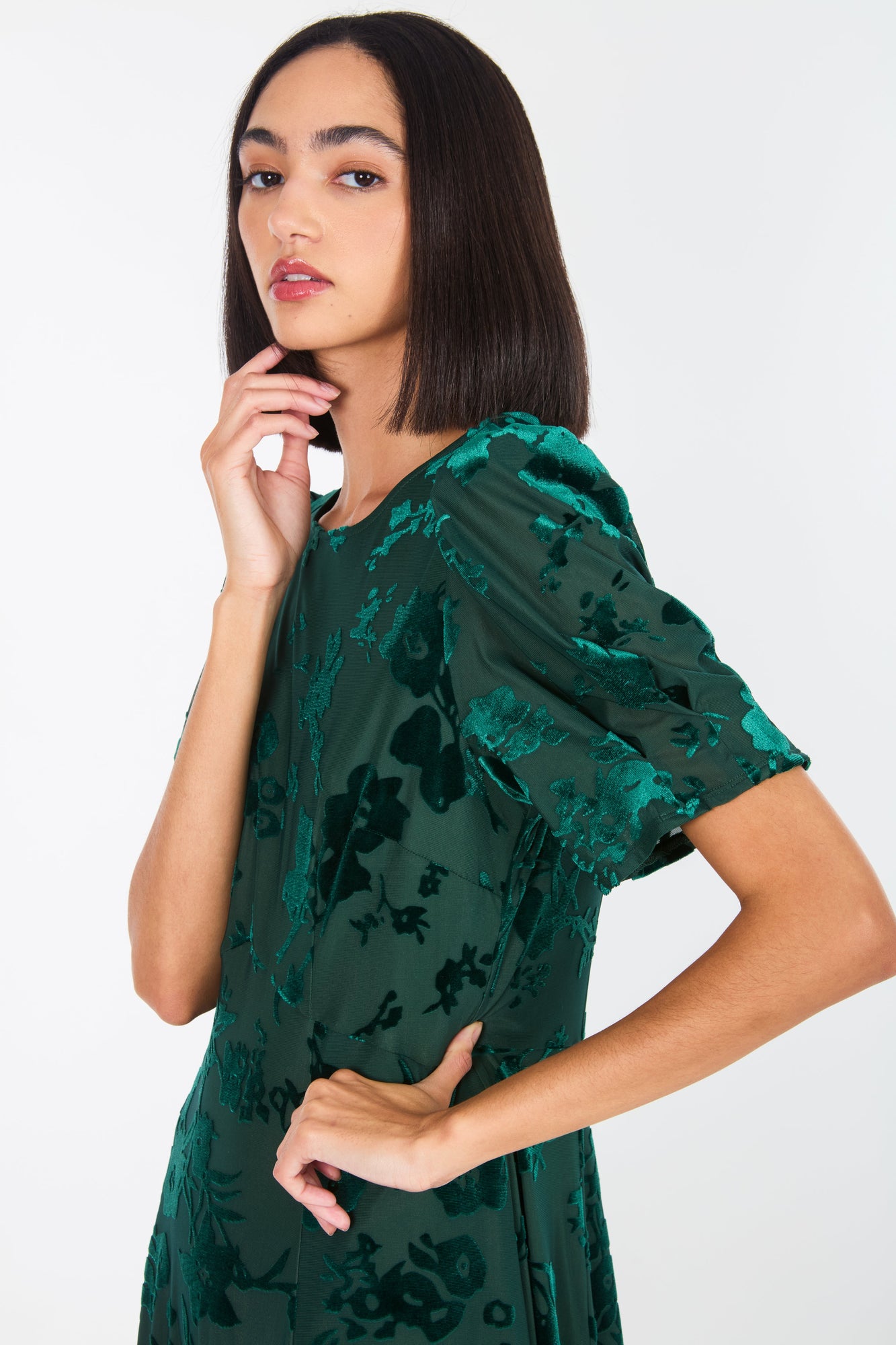 Fran Dress | Emerald