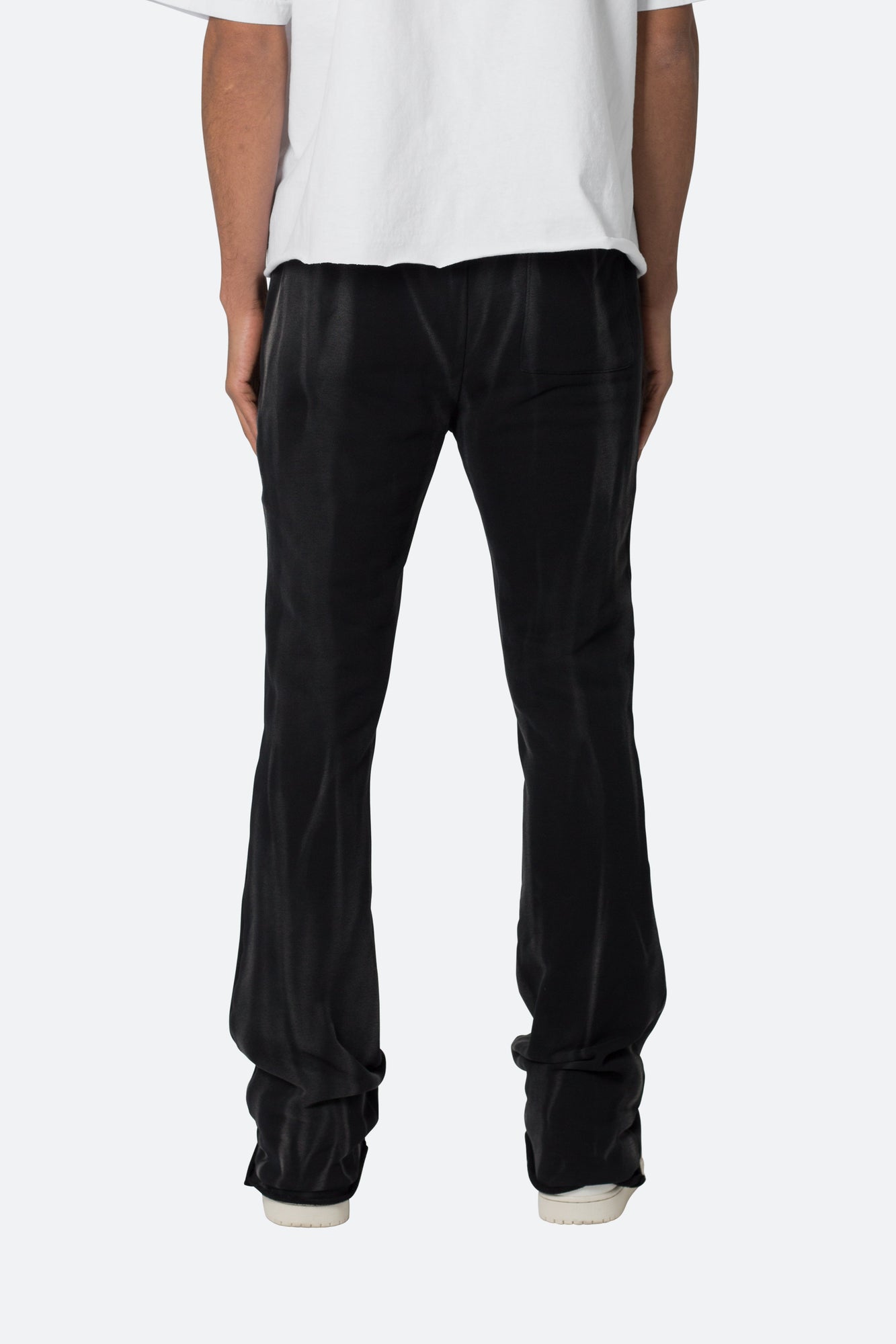 French Terry Flare Sweatpants | Black