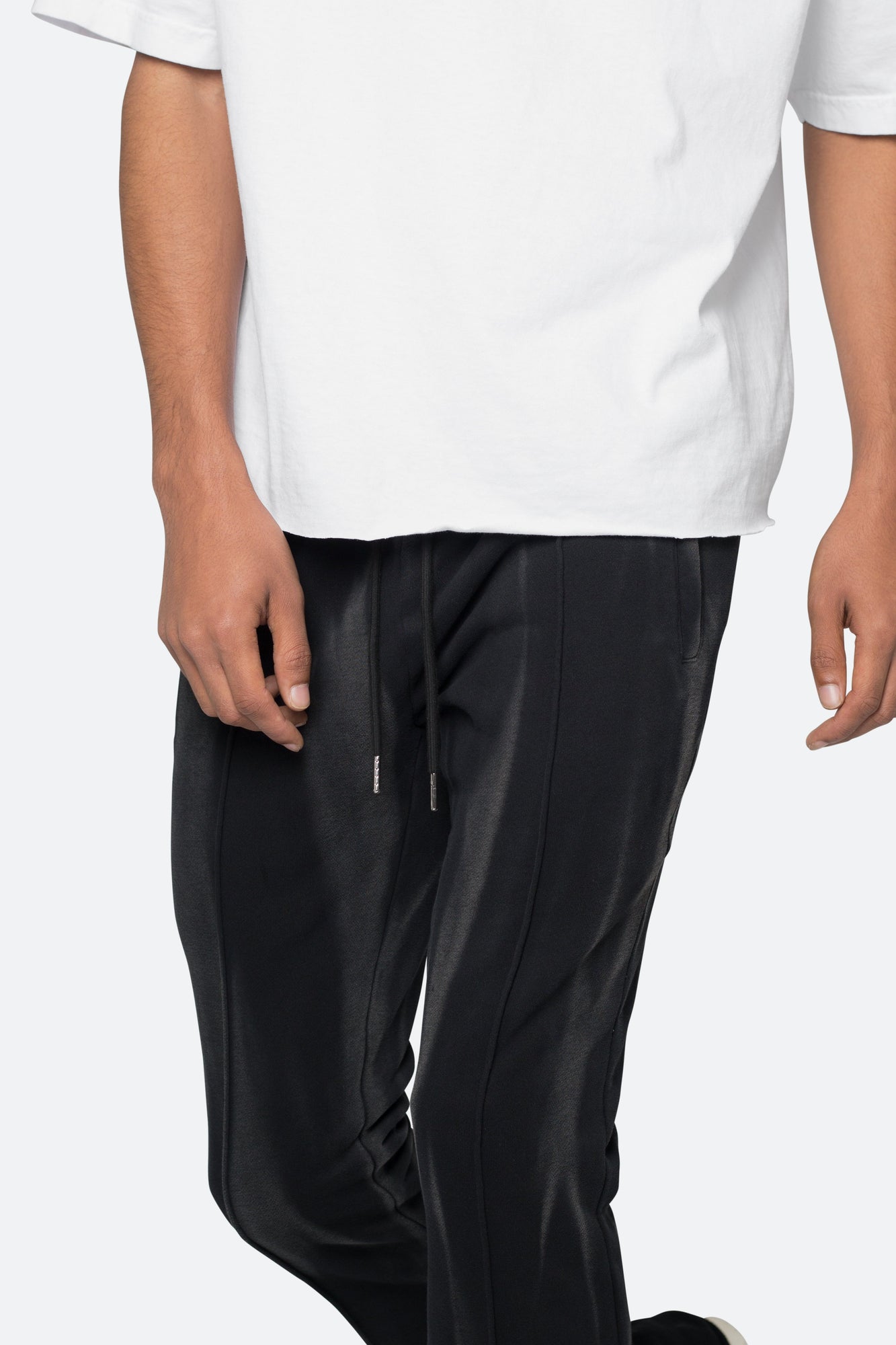 French Terry Flare Sweatpants | Black
