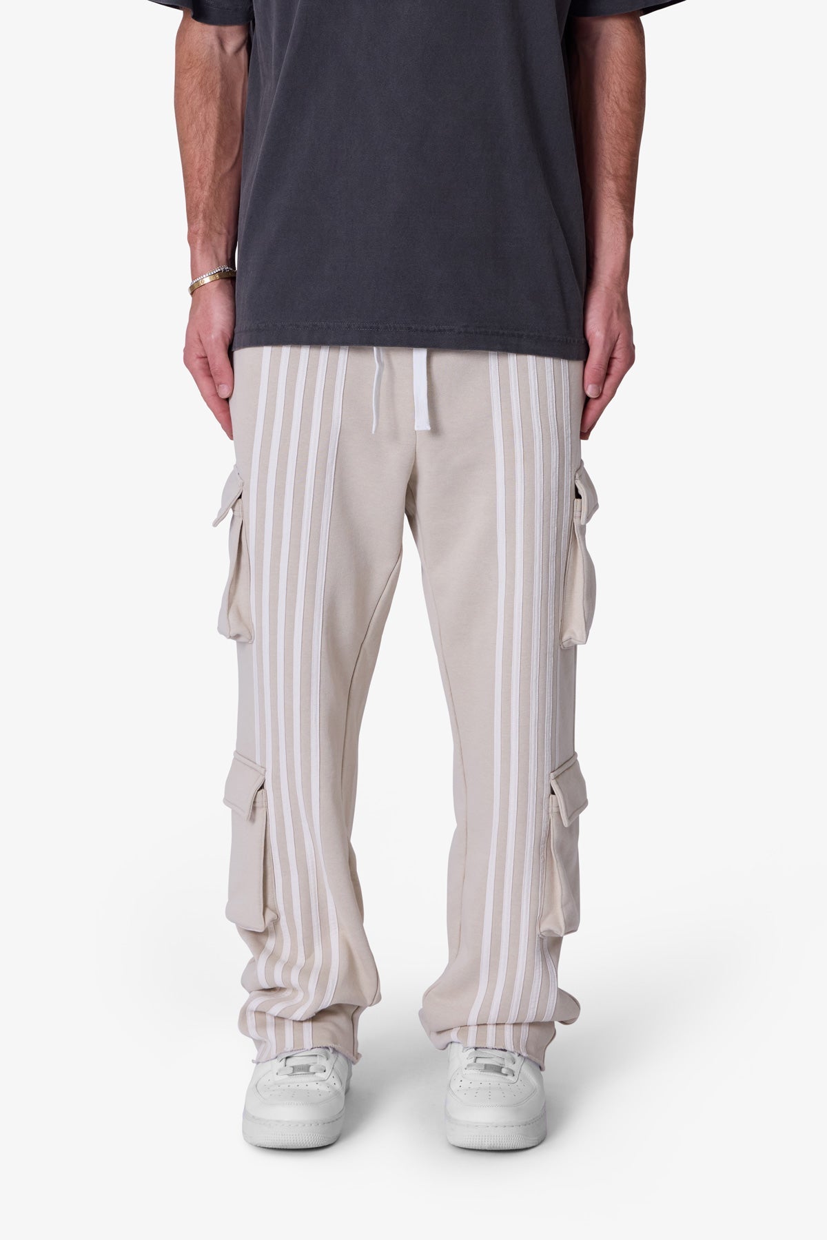 Front Stripe Sweatpants | Washed Earth