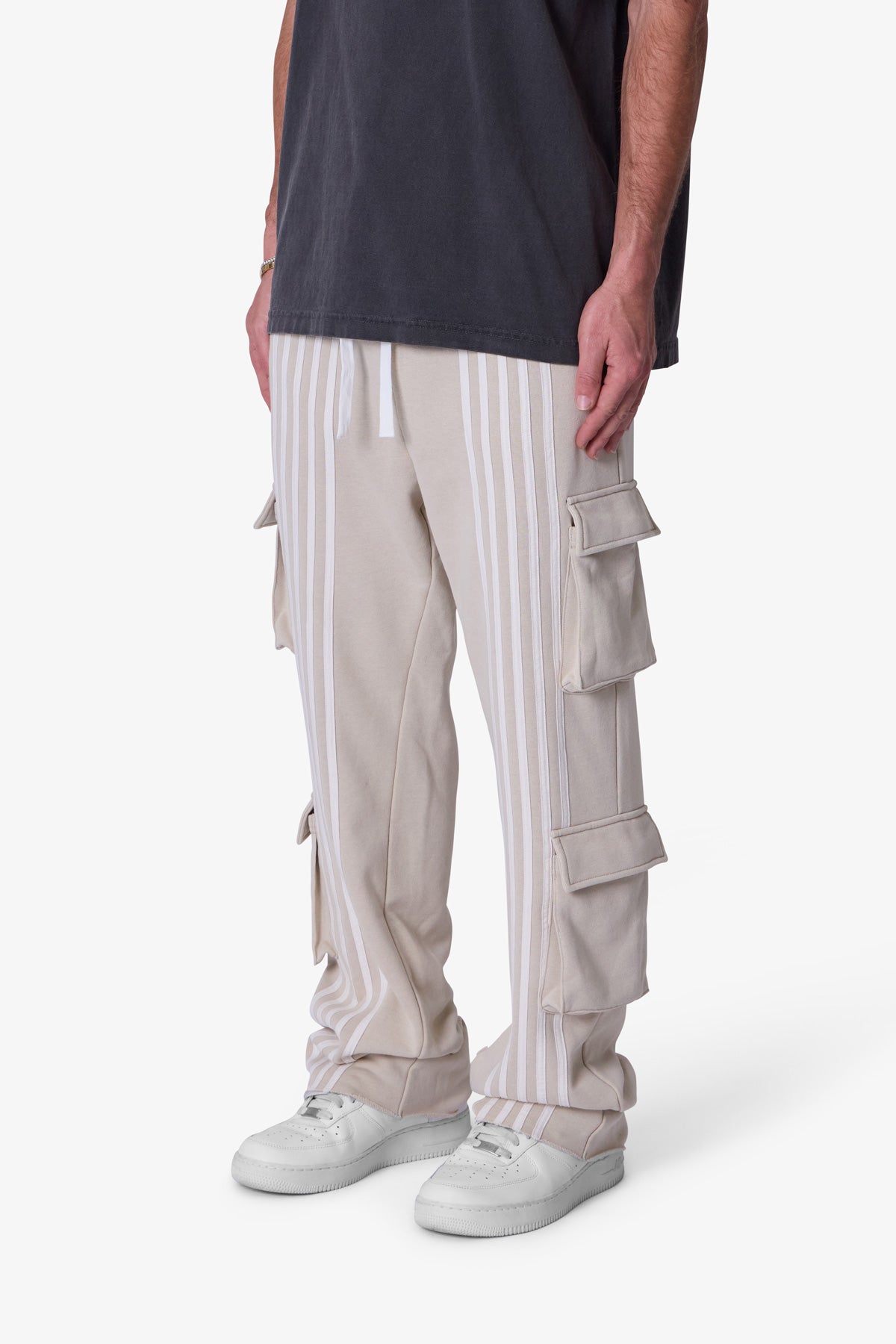 Front Stripe Sweatpants | Washed Earth
