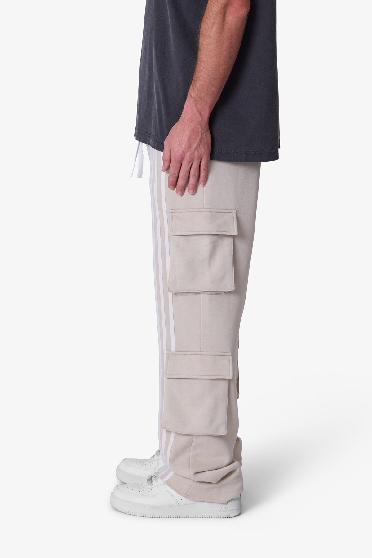 Front Stripe Sweatpants | Washed Earth