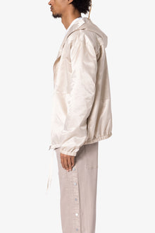 Full Zip Paneled Fight Jacket | Stone