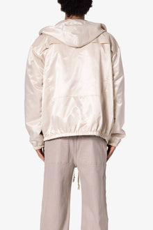 Full Zip Paneled Fight Jacket | Stone