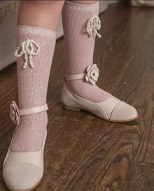 Perla Shimmer Socks - Petite Maison Kids