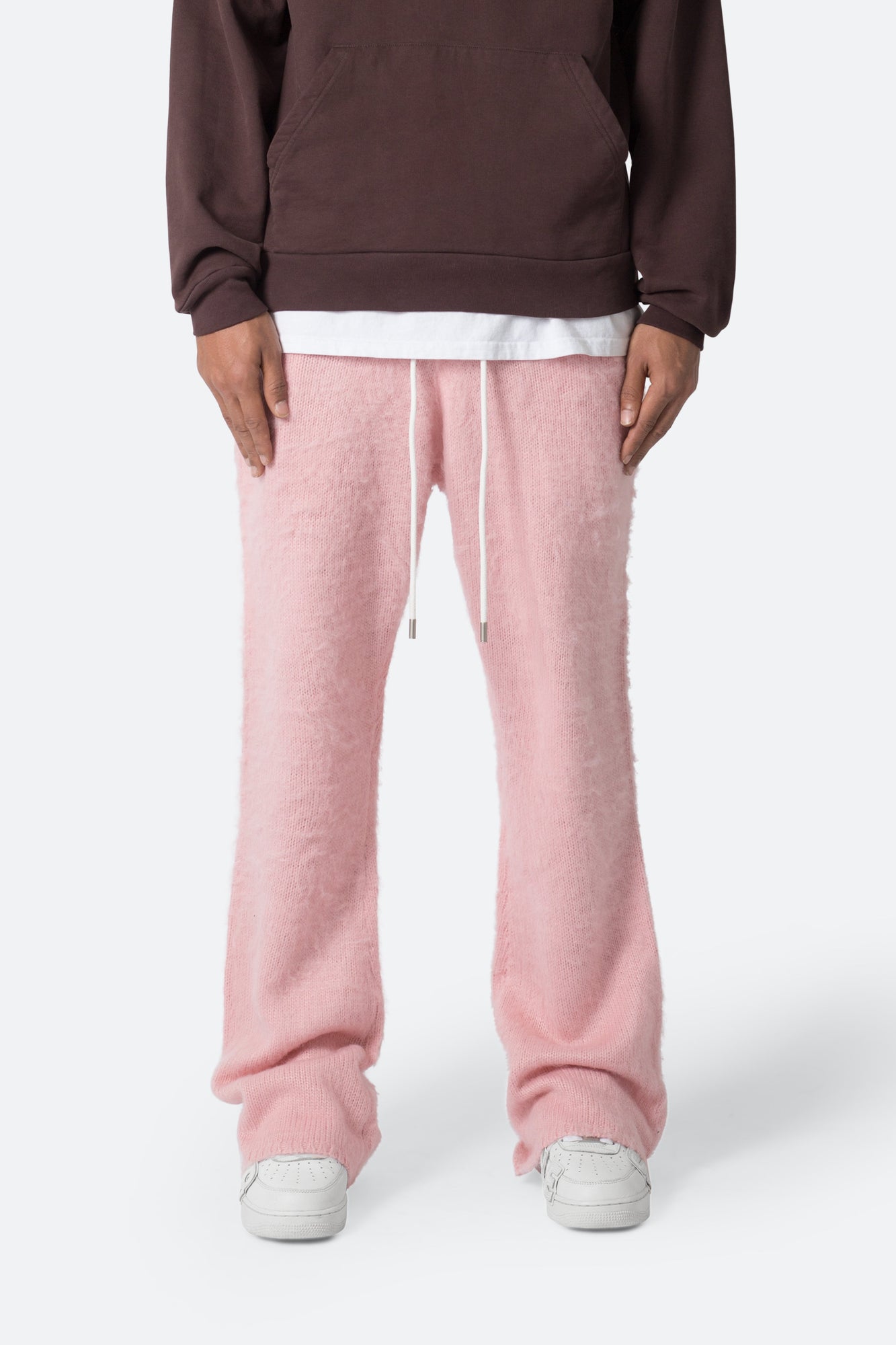 Fuzzy Sweatpants | Pink