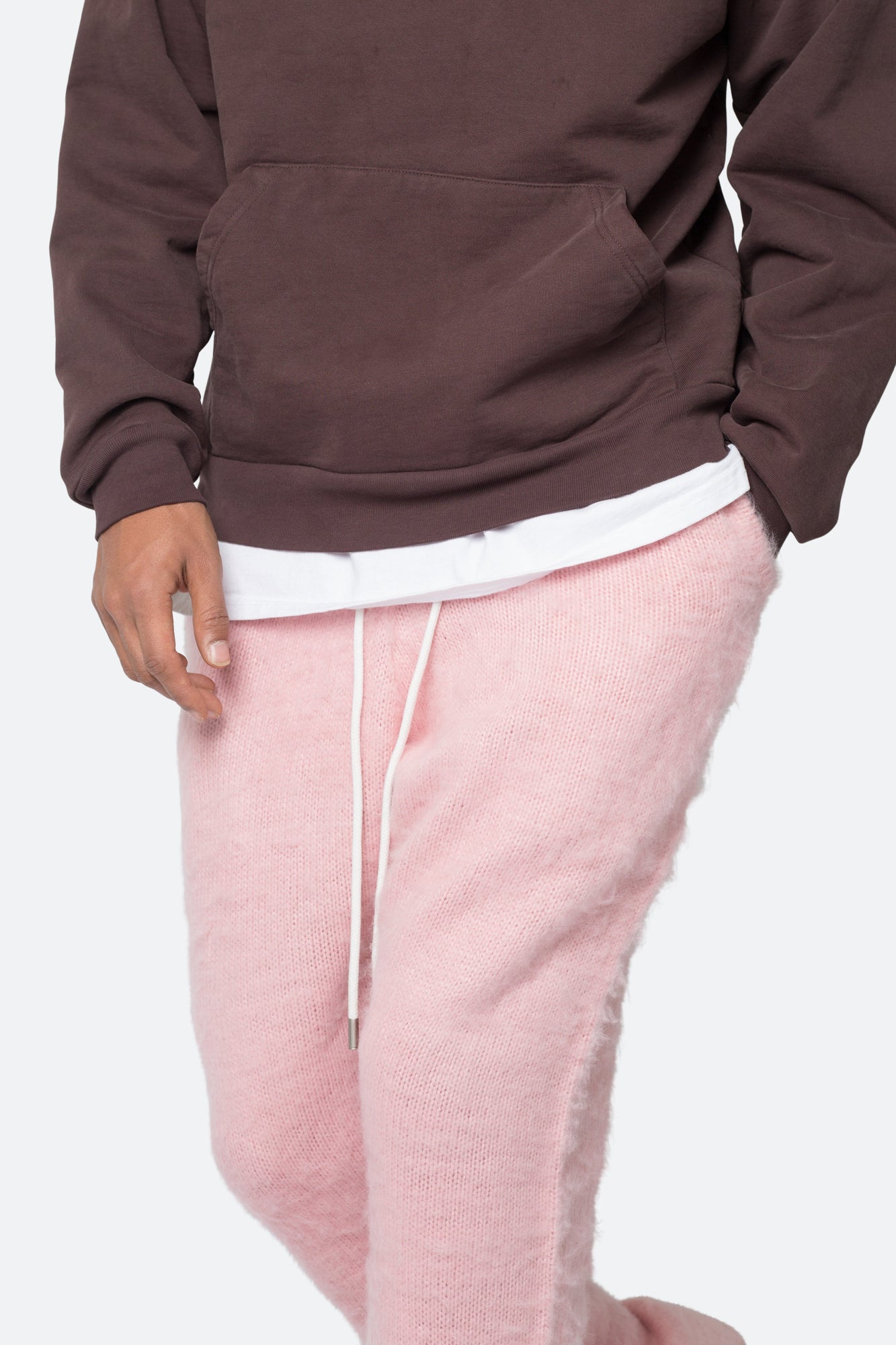 Fuzzy Sweatpants | Pink
