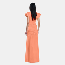 OW Collection GAIA Maxi Dress Dress 241 - Coral Orange