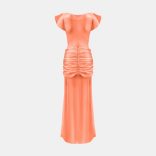 OW Collection GAIA Maxi Dress Dress 241 - Coral Orange