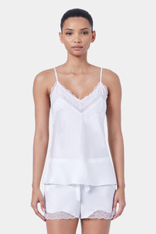 The Skylar Lace Cami By GINIA In White