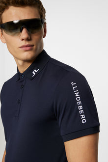 Men | Tour Tech Slim Fit Polo | JL Navy